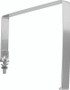 Bikers Choice 490100 - 73-86 FX 82-98 XL Stainless Battery Hold Down Strap Replaces H-D 66383-70T