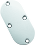 Bikers Choice 490592 - 65-86 FL FX 4 Speed Chrome Inspection Cover Replaces H-D 60572-78T No Shifter Hole