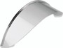 Bikers Choice 490523 - Chrome Headlight Visor 7in Universal Custom Replaces H-D 67752-77T
