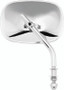 Bikers Choice 490738 - 65-Up Chrome Stamped Steel Mirror Replaces H-D 91869-83T