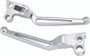 Bikers Choice 491253 - 82-95 Big Twin & XL Chrome Custom Slotted Lever Set