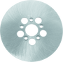 Bikers Choice 492512 - 73 XL FX 72-84 FL Frnt 73-80 FL FX R 10 Inch Standard Brake Rotor Repl H-D 41813-79
