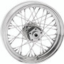 Bikers Choice 492455 - 73-83 FL FX Chrome 16 Inch Dual Flange Wheel Replaces H-D 40968-73