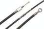 Bikers Choice 60332 - 96-06 Buell Black Vinyl Clutch Cable 96-06 Buell Replaces H-D 35656-96Y Stock Length