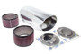 Blower Drive Service SC-9003 - Dual Dominator Scoop w/ Filters - Polished