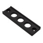 BLOX Racing BXAC-00409-FB - Racing Billet Battery Tiedown - Flat Black