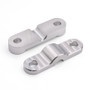 BLOX Racing BXAC-00321 - 2-Piece Billet Aluminum Solid Shifter Bushing 88-00 Civic/CRX 90-01 Integra