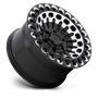 Black Rhino Wheels 1795LBY126135B87 - Labyrinth 17X9.5 Gloss Black With Machined Face & Milling