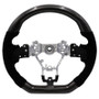 BLOX Racing BXSW-50010-B - Racing 15-21 Subaru Carbon/Alcantara Steering Wheel Black Stitching