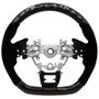 BLOX Racing BXSW-50020-B - Racing 22+ Subaru Carbon/Alcantara Steering Wheel Black Stitching