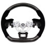 BLOX Racing BXSW-50020-B - Racing 22+ Subaru Carbon/Alcantara Steering Wheel Black Stitching