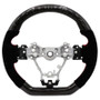 BLOX Racing BXSW-50010-R - Racing 15-21 Subaru Carbon/Alcantara Steering Wheel Red Stitching
