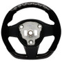 BLOX Racing BXSW-60010-B - Racing Tesla Model 3 and Y Carbon/Alcantara Steering Wheel Black Stitching