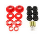 BMR BK041 - 12-15 5th Gen Camaro Street Version Rear Cradle Bushing Kit (BK001 BK040) - Black/Red