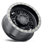 Black Rhino Wheels 1895ABR-86140B12 - Abrams 18X9.5 Gloss Gun Black W/ Machined Dark Tint