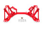 BMR KM744R - 96-04 Ford Mustang K-Member w/o Spring Perches - Red