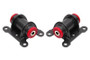 BMR MM340H - 98-02 Chevrolet Camaro Motor Mount Kit (Steel) w/ Poly Bushings - Black Hammertone