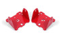 BMR MM331R - 82-92 F-Body Motor Mount Kit Engine Side Solid - Red