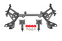BMR KM344H - 93-02 4th Gen F-Body K-member Low Mount Turbo LS1 Motor Mounts Standard Rack Mounts - Black