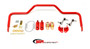 BMR SB035R - 64-72 A-Body Rear Pro-Touring Style Hollow 1.125in Sway Bar Kit - Red