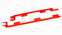 BMR SFC002R - 93-97 4th Gen F-Body Convertible LT1 Weld-On Tubular Subframe Connectors - Red