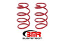 BMR SP076R - 07-14 Shelby GT500 Front Drag Version Lowering Springs - Red