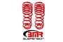 BMR SP074R - 07-14 Shelby GT500 Rear Handling Version Lowering Springs - Red