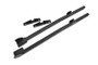 BMR SFC025H - 94-04 Mustang Hardtop Only Weld-On Boxed Premium Subframe Connectors - Black Hammertone