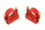 BMR SMK007R - 82-02 3rd Gen F-Body w/ 3.0in Axles Sway Bar Mount Kit w/ Bolt-On Bracket - Red
