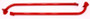 BMR SFC012R - 05-14 S197 Mustang Weld-On Tubular Subframe Connectors - Red