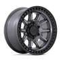 Black Rhino Wheels BR001AB17855000 - Calico 17X8.5 Matte Gunmetal With Matte Black Lip