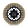 Black Rhino Wheels BR008MD17906800 - Alpha 17X9 Matte Black With Sand Lip
