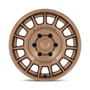 Black Rhino Wheels BR015ZX15705115 - Br015 Voll 15X7 Matte Bronze