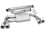 Borla 140312 - 08-14 Subaru STi / 11-14 WRX Catback Exhaust Borla 140312 - 08-14 Subaru STi / 11-14 WRX Catback Exhaust
