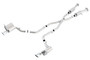 Borla 140632 - 2015 Jeep Grand Cherokee SRT8 S-Type Dual Round Rolled Exit Catback Exhaust