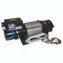 Bulldog Winch 15020 - 4,400 LB Trailer/Utility Winch 50 Ft Synthetic Rope Hawse Fairlead Mount Plate