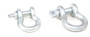 Bulldog Winch 20006 - 5/8 Inch Bow Shackle 6.5k LB WLL Silver