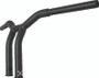 Burly Brand B12-6051SB - Dominator Raked Bar 10in - Matte Black