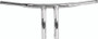 Burly Brand B12-4503C - Drag Bar 9in  - TBW -Chrome