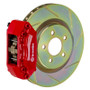 Brembo 1A5.5004A2 - 05-06 Focus Front GT BBK 4 Piston Cast 2pc 305x28 1pc Rotor Slotted Type-1-Red