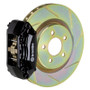 Brembo 1A5.5004A1 - 05-06 Focus Front GT BBK 4 Piston Cast 2pc 305x28 1pc Rotor Slotted Type-1-Black