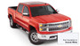 Bushwacker 40959-14 - Pocket/Rivet Style Color Matched Summit White 4-Piece Fender Flare Set for 2016-2018 Silverado 1500; Fits 69.3 In. Bed
