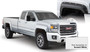 Bushwacker 40967-14 - Pocket/Rivet Style Color Matched Summit White 4-Piece Fender Flare Set for 2017-2019 Sierra 2500 HD/3500 HD