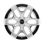 Carroll Shelby Wheels CS45-395512-CP - CS45 - 22 x 9.5 in. - 12mm Offset - Chrome Powder w/ Black