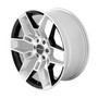 Carroll Shelby Wheels CS45-395512-CP - CS45 - 22 x 9.5 in. - 12mm Offset - Chrome Powder w/ Black