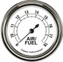 Classic Instruments CW394SLF - Classic White 2 5/8" Air Fuel Ratio Gauge