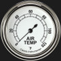 Classic Instruments CW399SLF - Classic White 2 5/8" Outside Air Temp Gauge