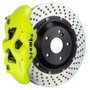 Brembo 2S1.9010A7 - 17 F150 Raptor Rear GT BBK 4 Piston Cast 380x28 2pc Rotor Drilled- Fluo. Yellow