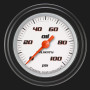 Classic Instruments VS181WBLF - Velocity White 2 1/8" Oil Pressure Gauge