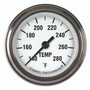 Classic Instruments WH126SLF-04 - White Hot 2 1/8" Full Sweep Water Temperature Gauge